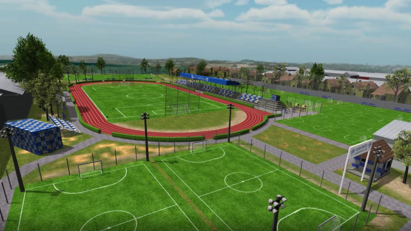 Új stadion a kiskőrösi Városi Sporttelepen