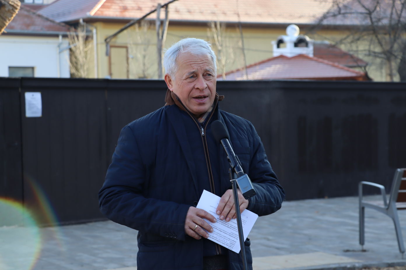 Kiskőrösön tartott sajtótájékoztatót Font Sándor