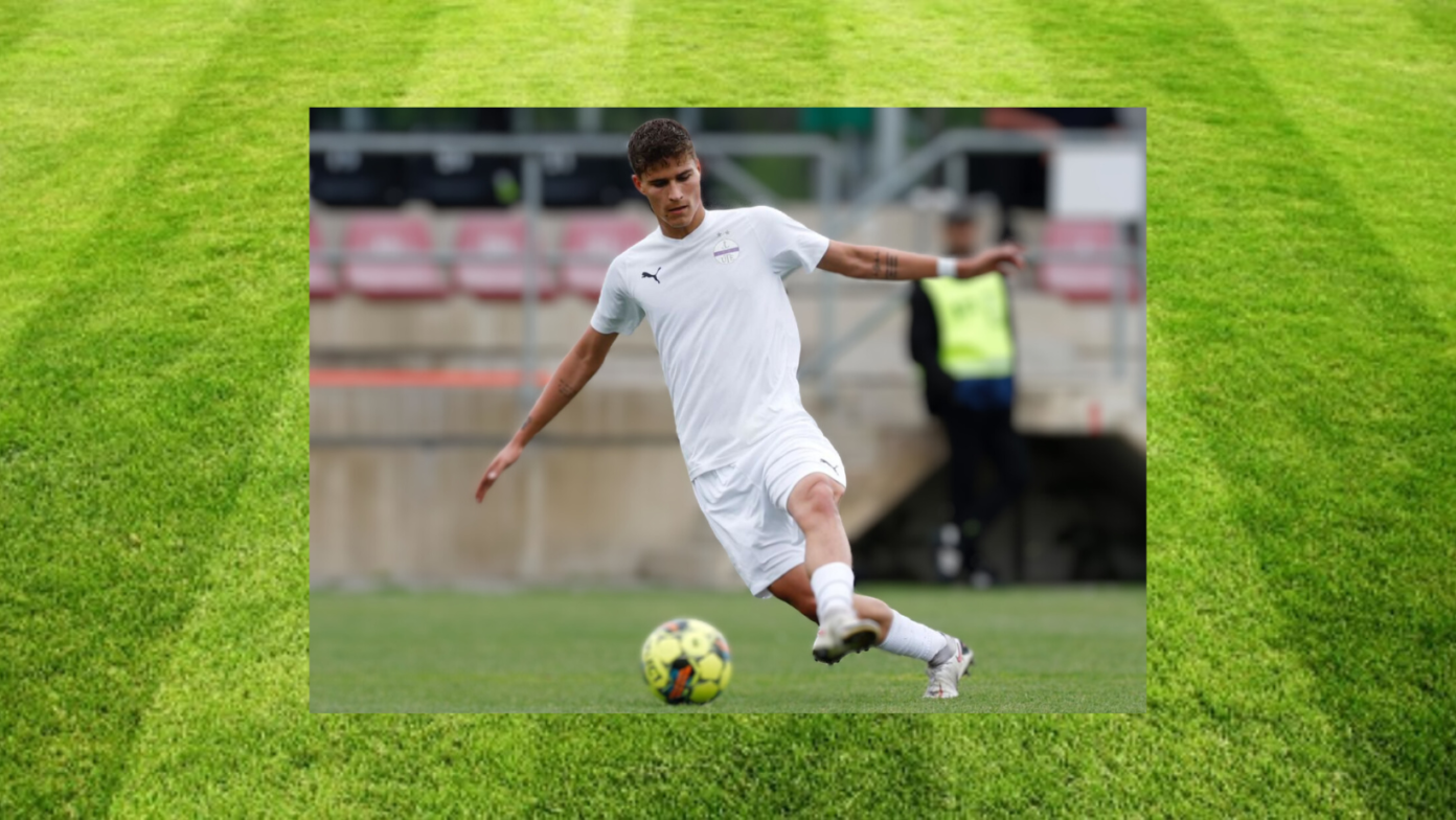 Profi szerződést írt alá a csengődi Geiger Bálint az Újpest FC-nél