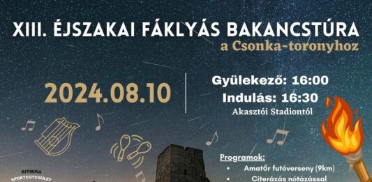 XIII. Éjszakai Fáklyás Bakancstúra