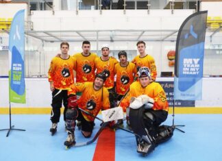 Két kiskőrösi játékos a felnőtt in-line bajnokságon