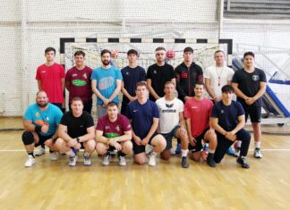 Készülnek az új bajnoki szezonra a kiskőrösi férfi kézisek