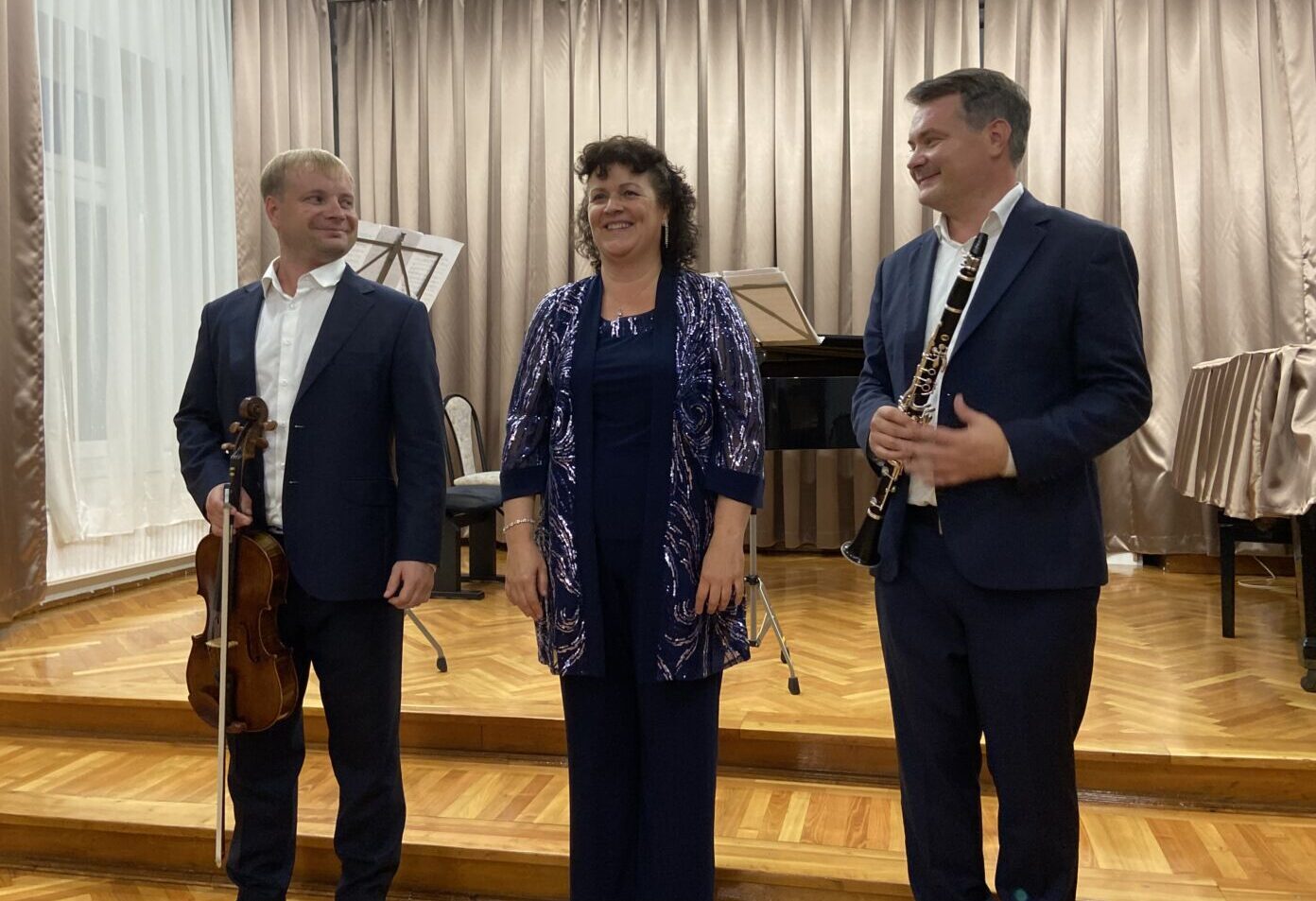 Szokody Anikó és a Dvornichenko fivérek koncertje nyitotta az idei tanév első kamarazenei estjét