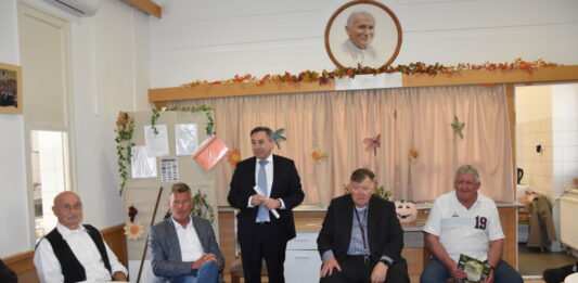 A bencés szellemiség öröksége és a diplomata tapasztalata – Dr. Drexler András volt a Wojtyla Barátság Központ vendége