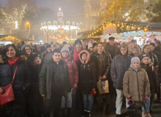 Tázlári diákok bécsi adventi kirándulása
