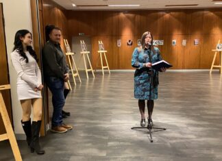 Papír és vászon – László Tímea Boglárka kiállítása nyílt meg a magyar kultúra napja alkalmából Kiskőrösön