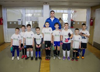 A kiskőrösi U9-es Bozsik tornán 13 csapat lépett pályára