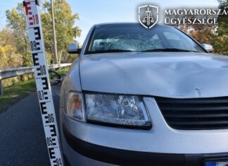 Azért ütötte el a sértettet, mert nem az utat figyelte (fotókkal!)