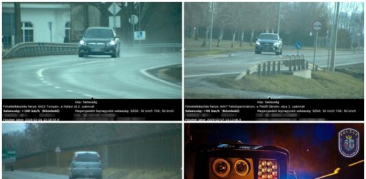 Közel ezren lépték át a megengedett sebességhatárokat