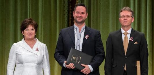 Magyarország Érdemes Művésze díjban részesült Boldoczki Gábor trombitaművész