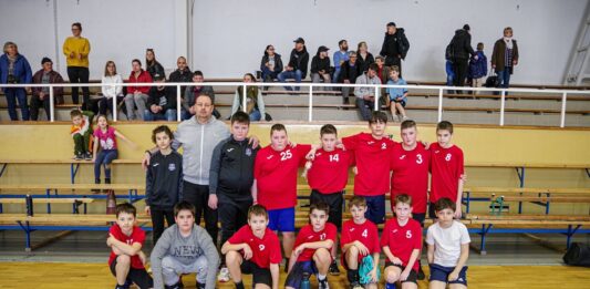 Az U12-es kiskőrösi fiatal kézisek hazai fordulón léptek pályára