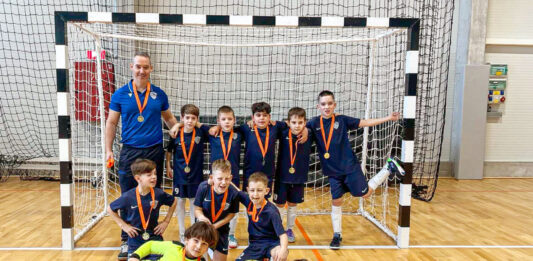 32 csapatos futsal bajnokságot nyert meg a Kiskőrösi LC U9-es gárdája