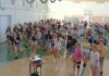 A Kihívás Napján sport- és közösségi programokon részt vevő diákok a kiskőrösi KEVI Petőfi Sándor Általános Iskolában.