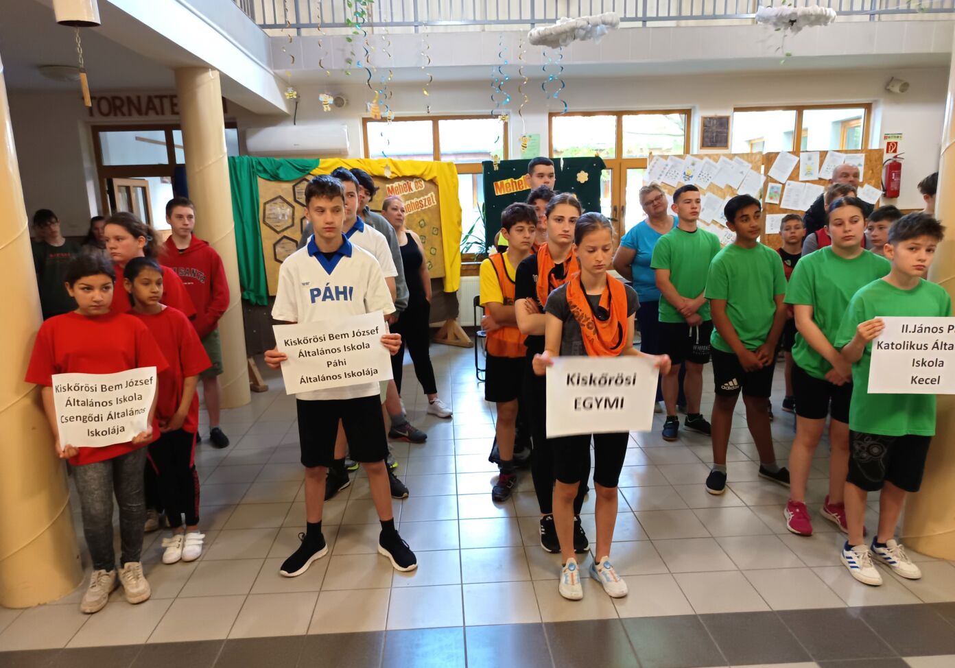 Hajtás Pajtás sportverseny volt a Kiskőrösi EGYMI-ben