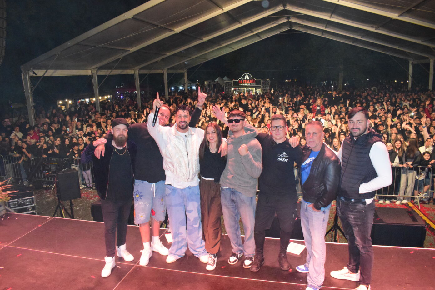 KKevin, Bíró Csongor koncert, helyi csoportok fellépése színesítette a Városalapítók Napja és Országos Rétesfesztivál szombati napját