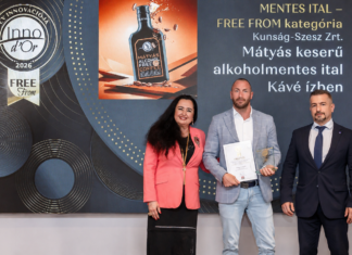 Kiskőrösi siker országos szinten – az Év Innovációja 2026 lett a Mátyás Keserű alkoholmentes kávé ízű itala A Mátyás Keserű Év Innovációja 2026 díjas itala