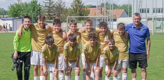 Nagy küzdelemben nyertek egy góllal a kiskőrösi U13-as labdarúgók