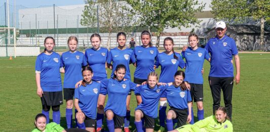 Bajnoki rangadót nyertek a kiskőrösi U15-ös lány labdarúgók