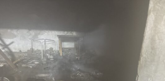 Fahulladék égett egy soltvadkerti tárolóban