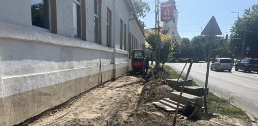 Folytatódik a járdafelújítás Kiskőrösön – megújul egy Dózsa György úti szakasz