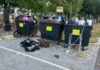 Illegálisan lerakott hulladék a kiskőrösi szelektív hulladékgyűjtő sziget mellett, a Piac tér közelében.