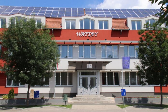 WATT A Wattay Technikum Kiskőrös épülete a 2026/2027-es tanév kezdete előtt