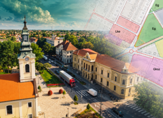 Miért módosítják viszonylag gyakran Kiskőrös településrendezési tervét? Kiskőrös belvárosa településrendezési terv térképszelvényeivel