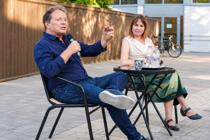 geszti Geszti Péter és Dr. Gyimesi Emese a Szendrey Júlia-emléknapon Kiskőrösön