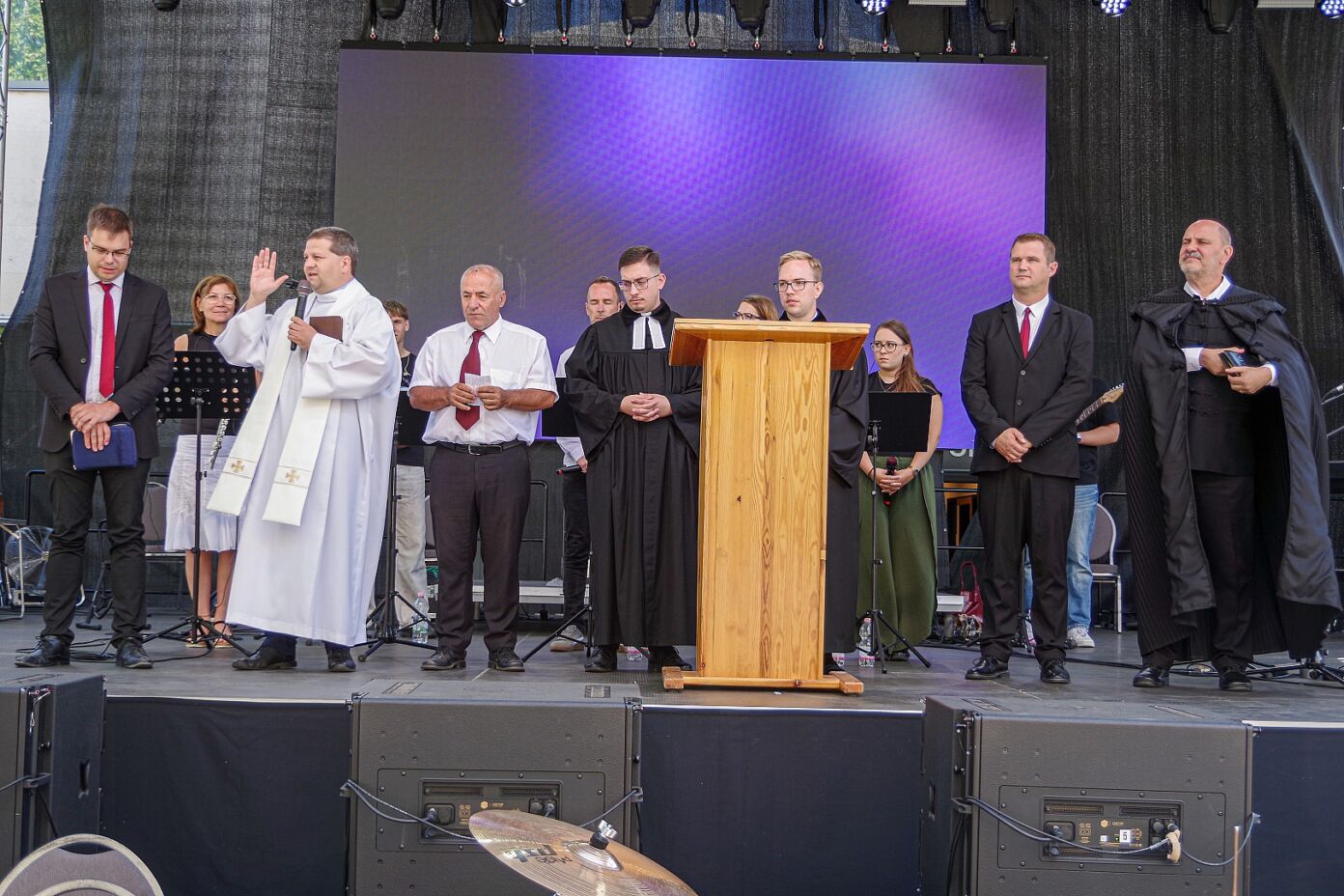 Ökumenikus istentisztelet Kiskőrösön: különleges üzenetekkel zárult a szüreti hétvége