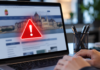 Informatikai biztonsági kockázat miatt átmenetileg nem érhető el a kormányhivatalok honlapja Laptop kijelzőjén piros figyelmeztető jelzés utal a kormányhivatalok honlapjának átmeneti elérhetetlenségére