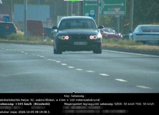 117 km/órával száguldott lakott területen egy autós – több mint 1200 gyorshajtót mértek be egy hét alatt Bács-Kiskunban Rendőrségi sebességellenőrzés Bács-Kiskun vármegyében, gyorshajtó járművek kiszűrése.